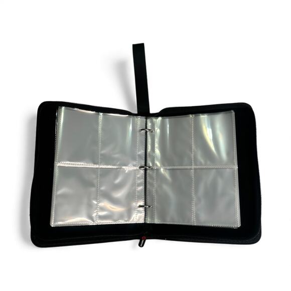 Pokemon Theme Card Binder 4 Pocket 7x9.5in Zip Album for Trading Cards TCG - Picture 6 of 9